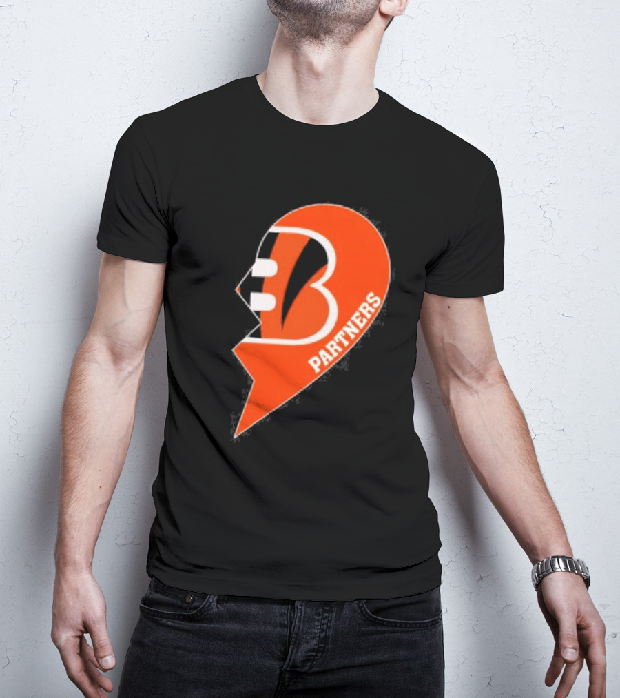 Cincinnati Bengals Partners Heart B T-Shirt