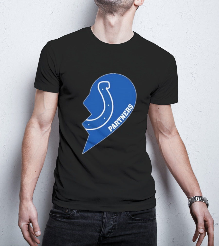 Indianapolis Colts Partners Half Heart T-Shirt