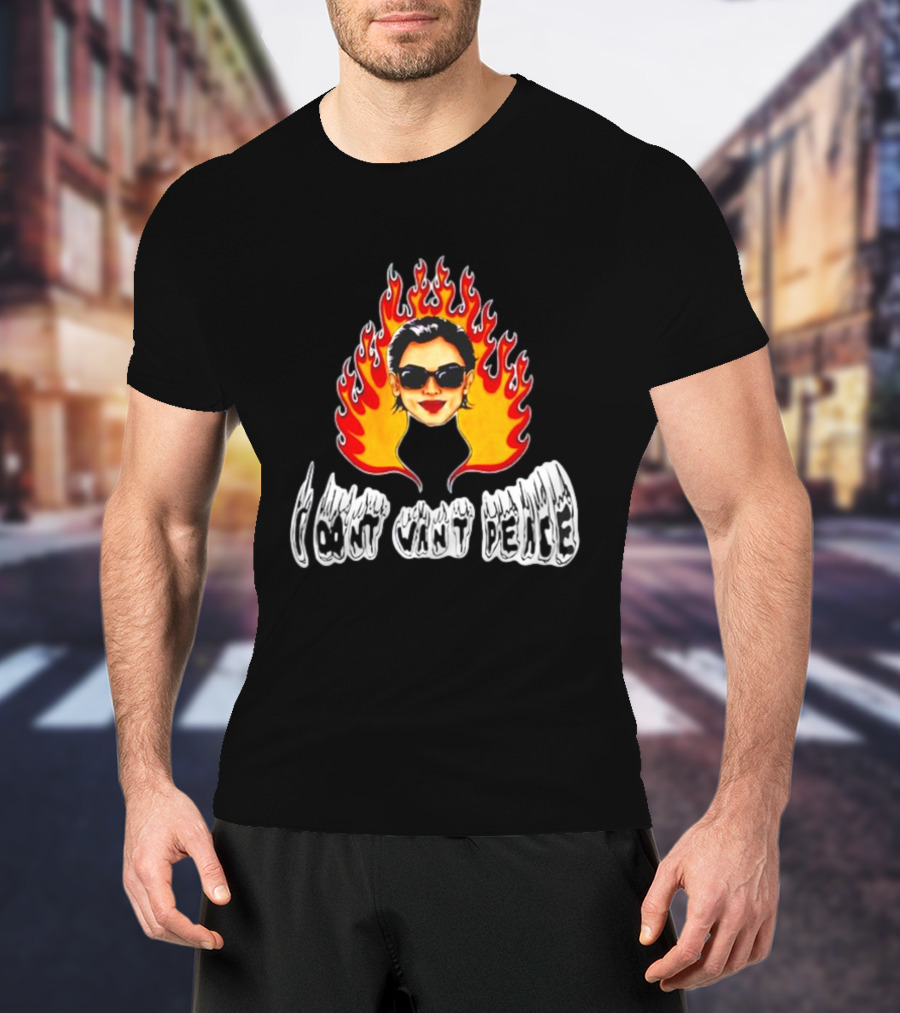 Katie Maloney I Don’t Want Peace Flaming Sunglasses T-Shirt