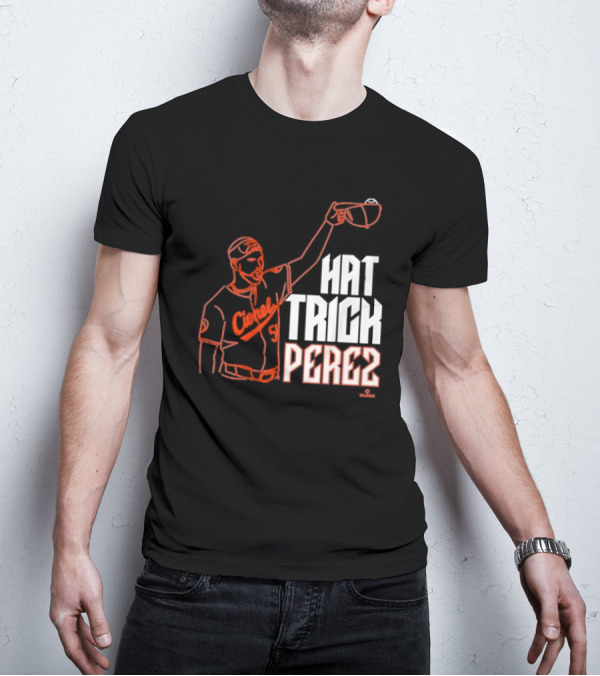 Baltimore Orioles Cionel Perez Hat Trick Perez Player T-Shirt