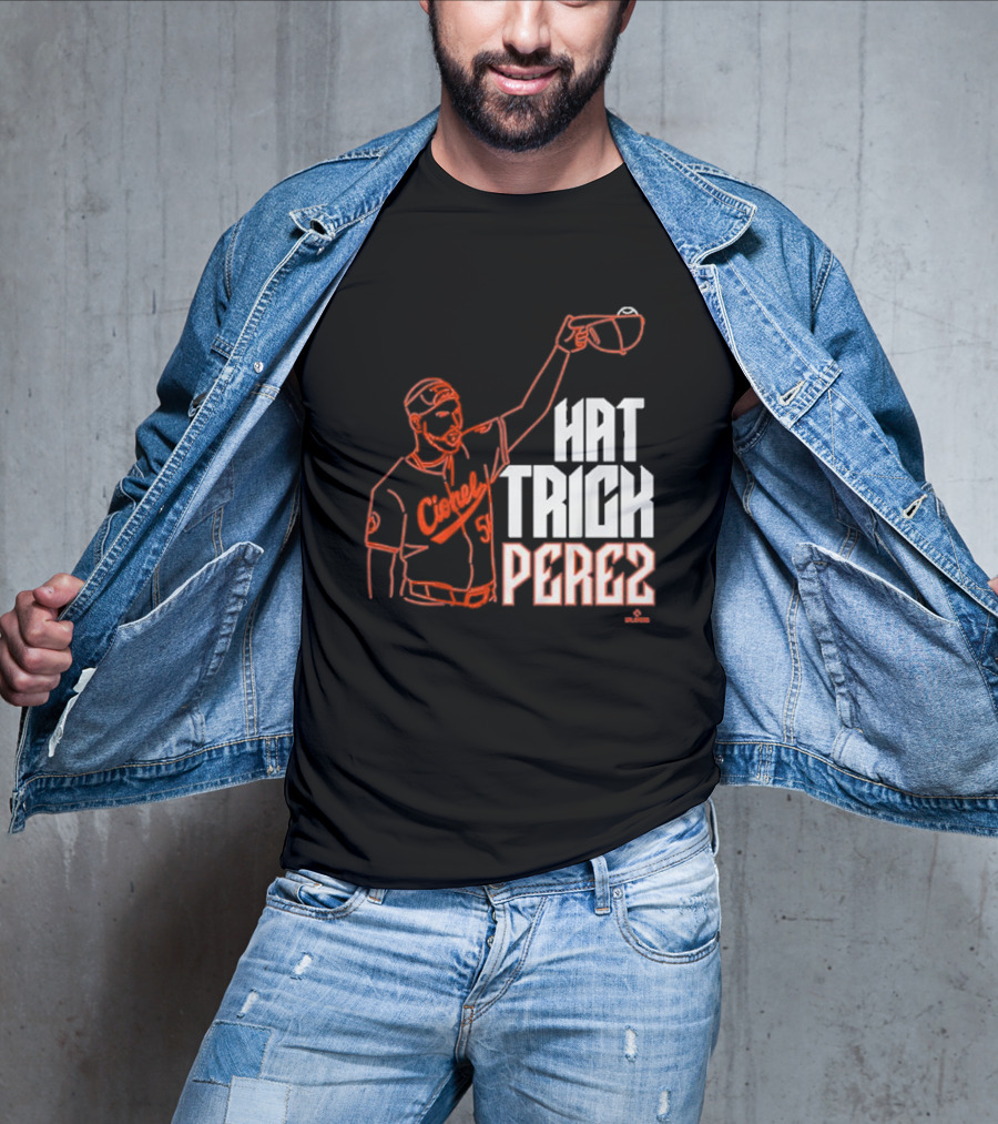 Baltimore Orioles Cionel Perez Hat Trick Perez Player T-Shirt