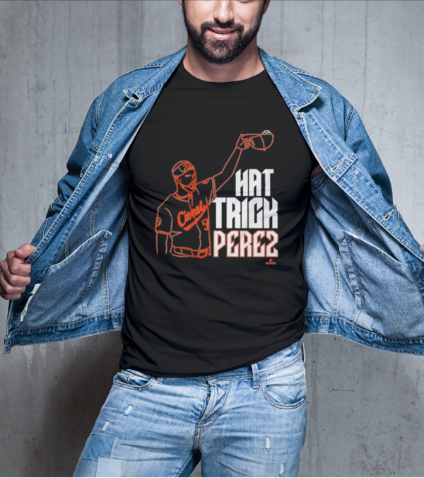 Baltimore Orioles Cionel Perez Hat Trick Perez Player T-Shirt
