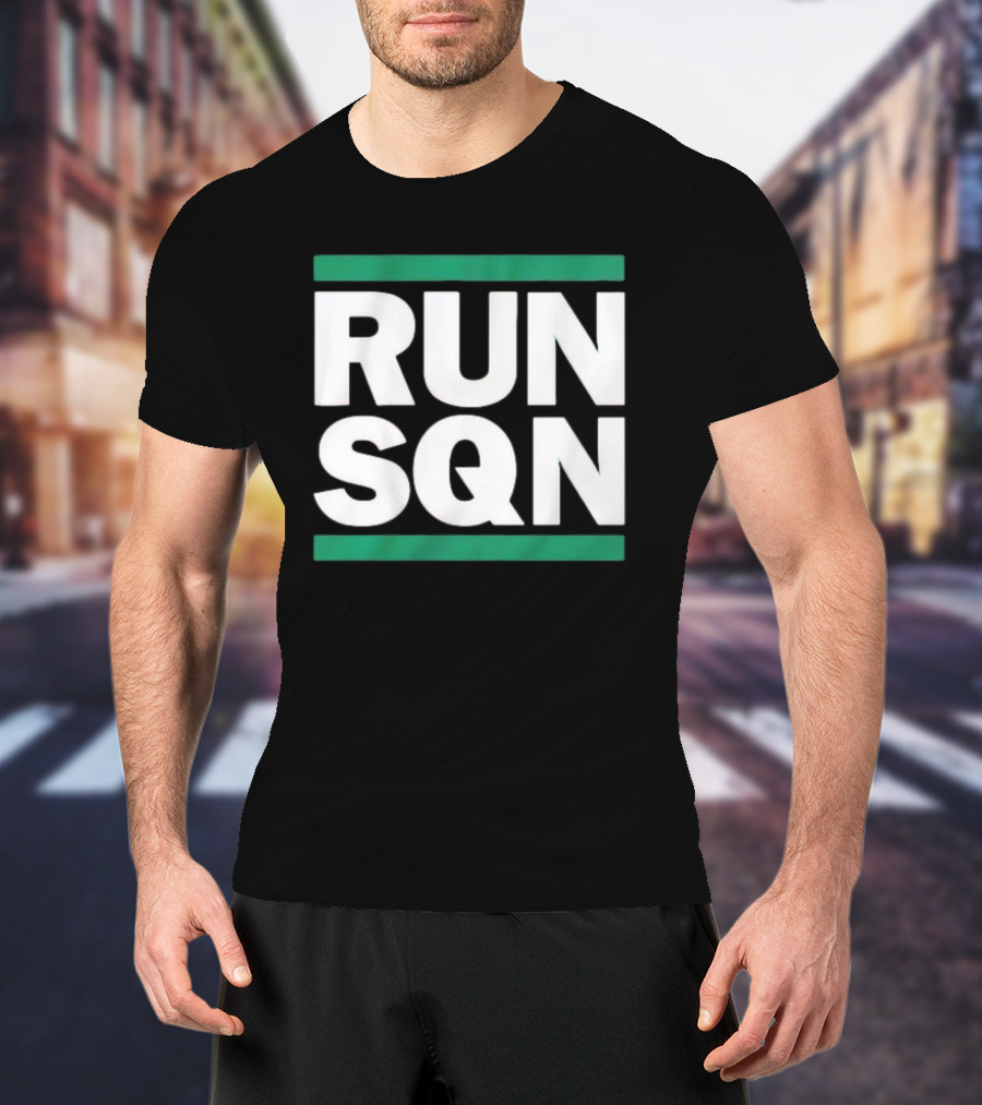 Saquon Barkley RUN SQN Vintage Philadelphia Eagles T-Shirt