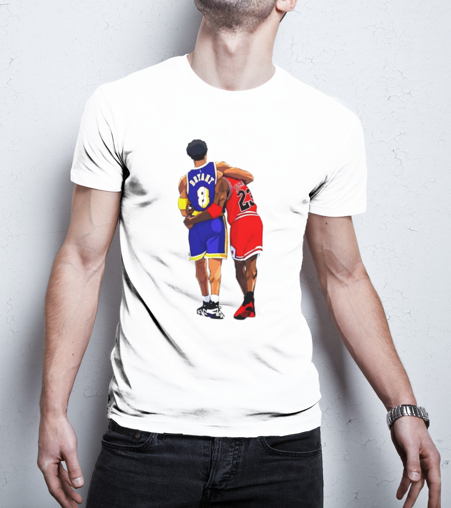 Bryant Los Angeles Lakers 8 And Jordan Chicago Bulls 23 Together Forever T-Shirt