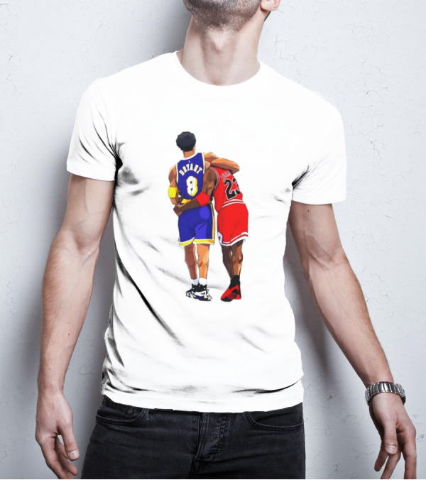 Bryant Los Angeles Lakers 8 And Jordan Chicago Bulls 23 Together Forever T-Shirt
