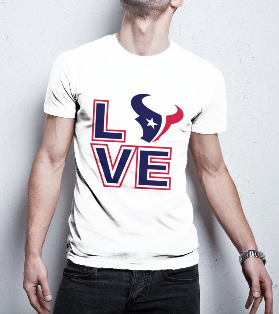 Houston Texans NFL Love Football Season T-Shirt