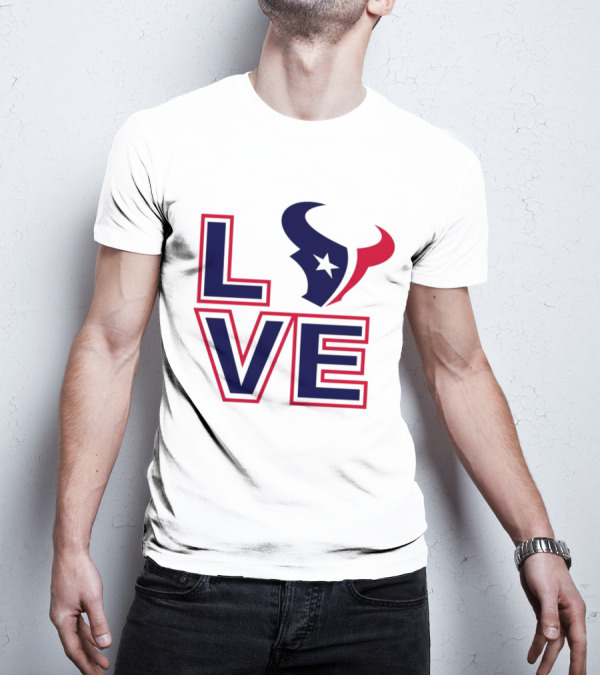 Houston Texans NFL Love Football Season T-Shirt