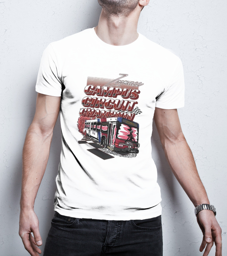 Campus Circuit Champion Zomass Racing Bus T-Shirt
