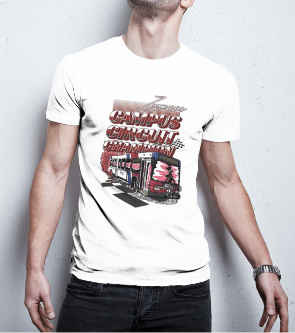 Campus Circuit Champion Zomass Racing Bus T-Shirt
