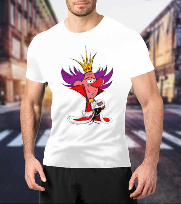 Disney Villains Cartoon Queen Of Hearts T-Shirt