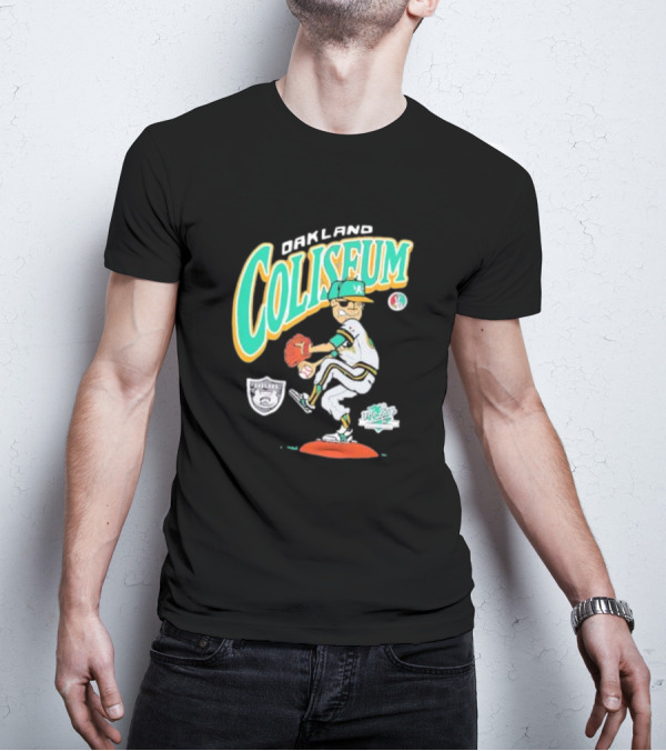 Oakland Coliseum Athletics Baseball Big Game T-Shirt