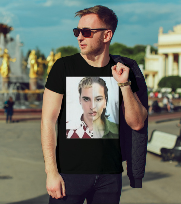 Rosalia Omega Split Face Artistic T-Shirt