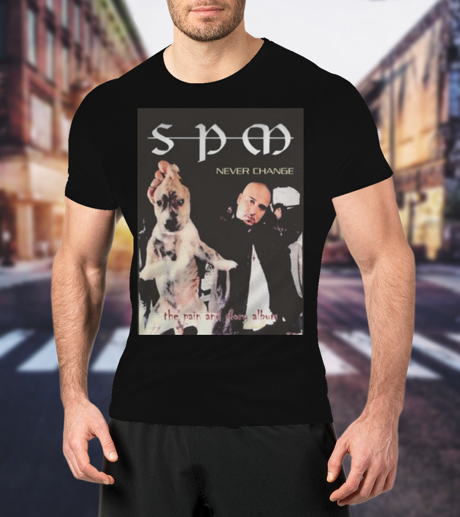 SPM Never Change The Pain And Glory Album T-Shirt