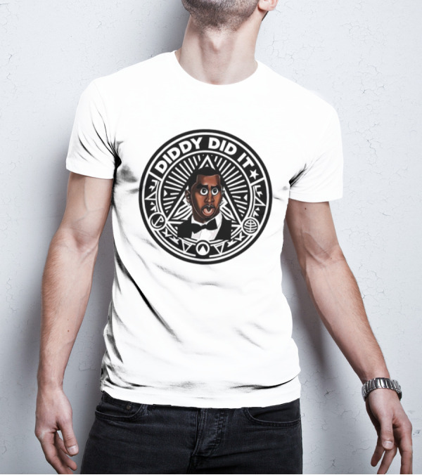 Diddy Did It Illuminati Style Freak Off Party T-Shirt