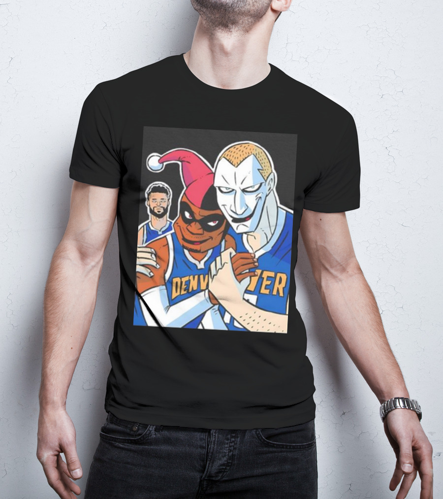 Jokic Russ Jokic Russell Westbrook Denver Nuggets Basketball Jokic Comic T-Shirt