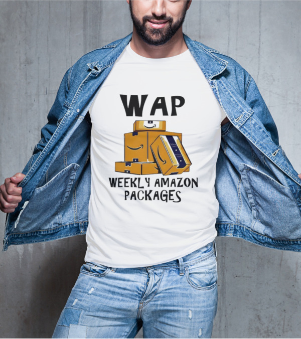 WAP Weekly Amazon Packages Box Stack T-Shirt