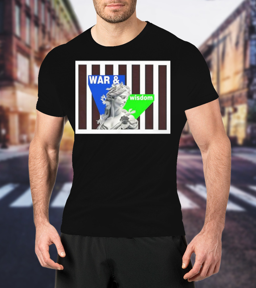 War And Wisdom Statue T-Shirt
