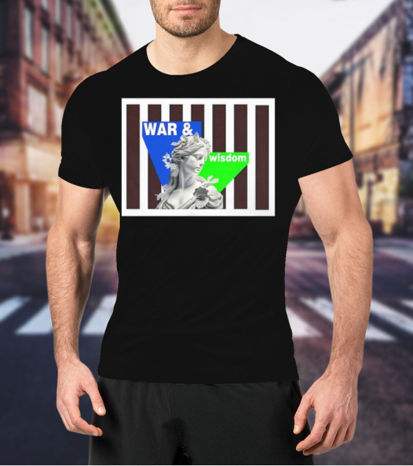 War And Wisdom Statue T-Shirt