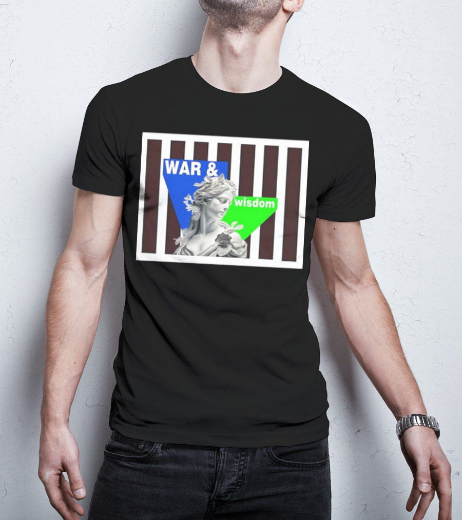 War And Wisdom Statue T-Shirt