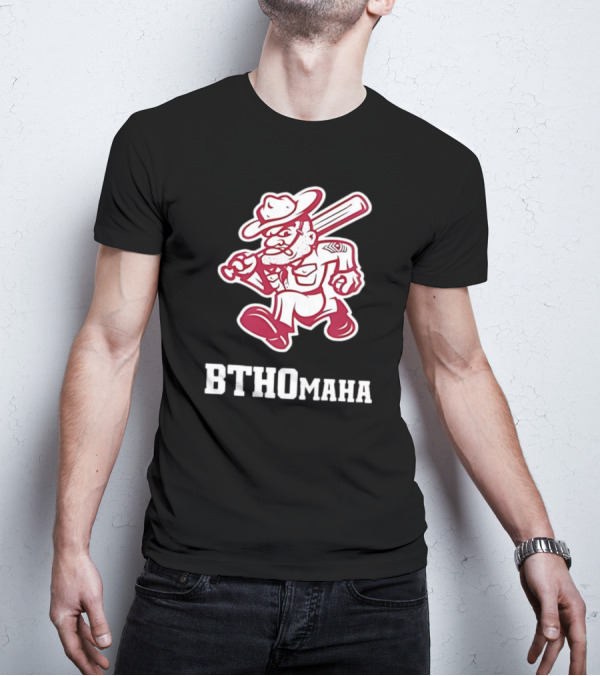 Texas A&M Aggies BTHOmaha Baseball Mascot T-Shirt