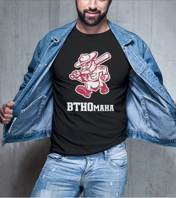 Texas A&M Aggies BTHOmaha Baseball Mascot T-Shirt