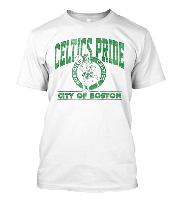Celtics Pride Boston Celtics City Of Boston T-Shirt