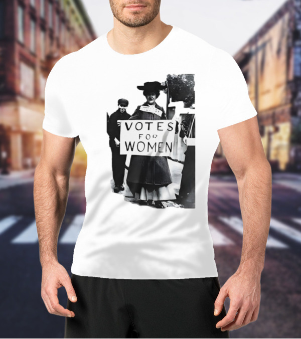 Votes For Women Vintage Suffragette Protest Historical Movement MJ Spider-Man Far From Home T-Shirt
