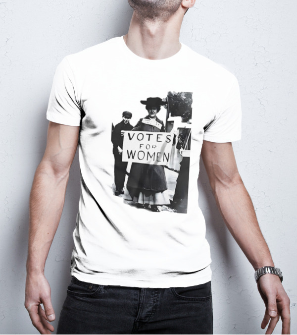 Votes For Women Vintage Suffragette Protest Historical Movement MJ Spider-Man Far From Home T-Shirt