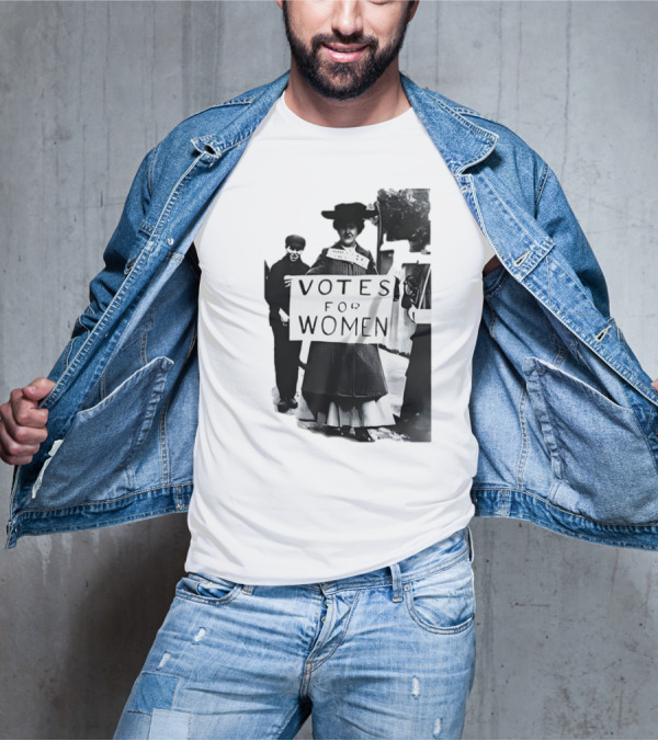 Votes For Women Vintage Suffragette Protest Historical Movement MJ Spider-Man Far From Home T-Shirt