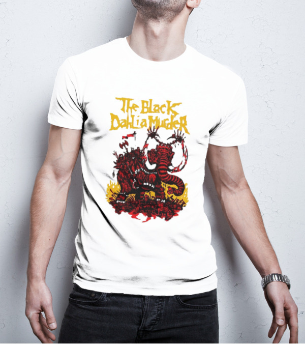 The Black Dahlia Murder Red Mammoth Battle Scene T-Shirt
