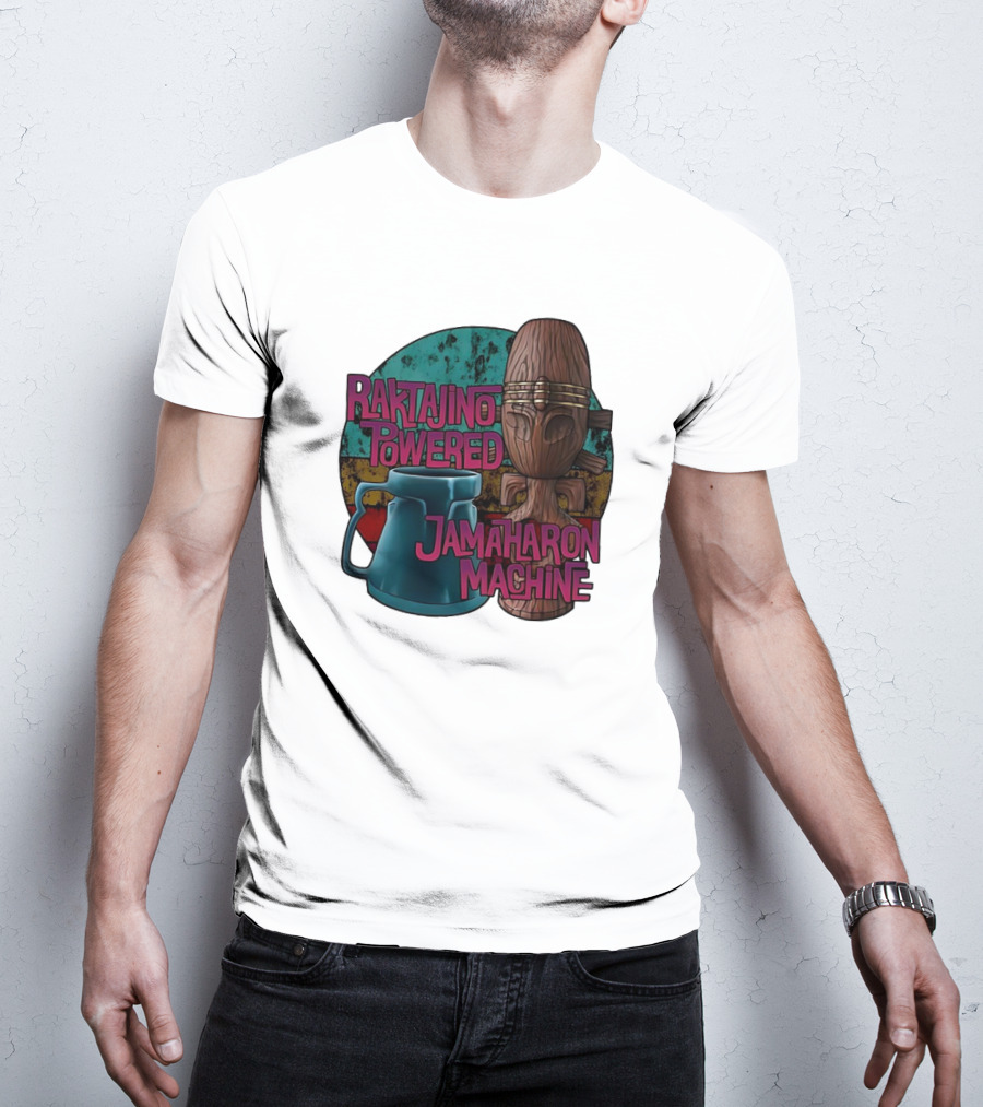 Raktajino Powered Jamaharon Machine T-Shirt