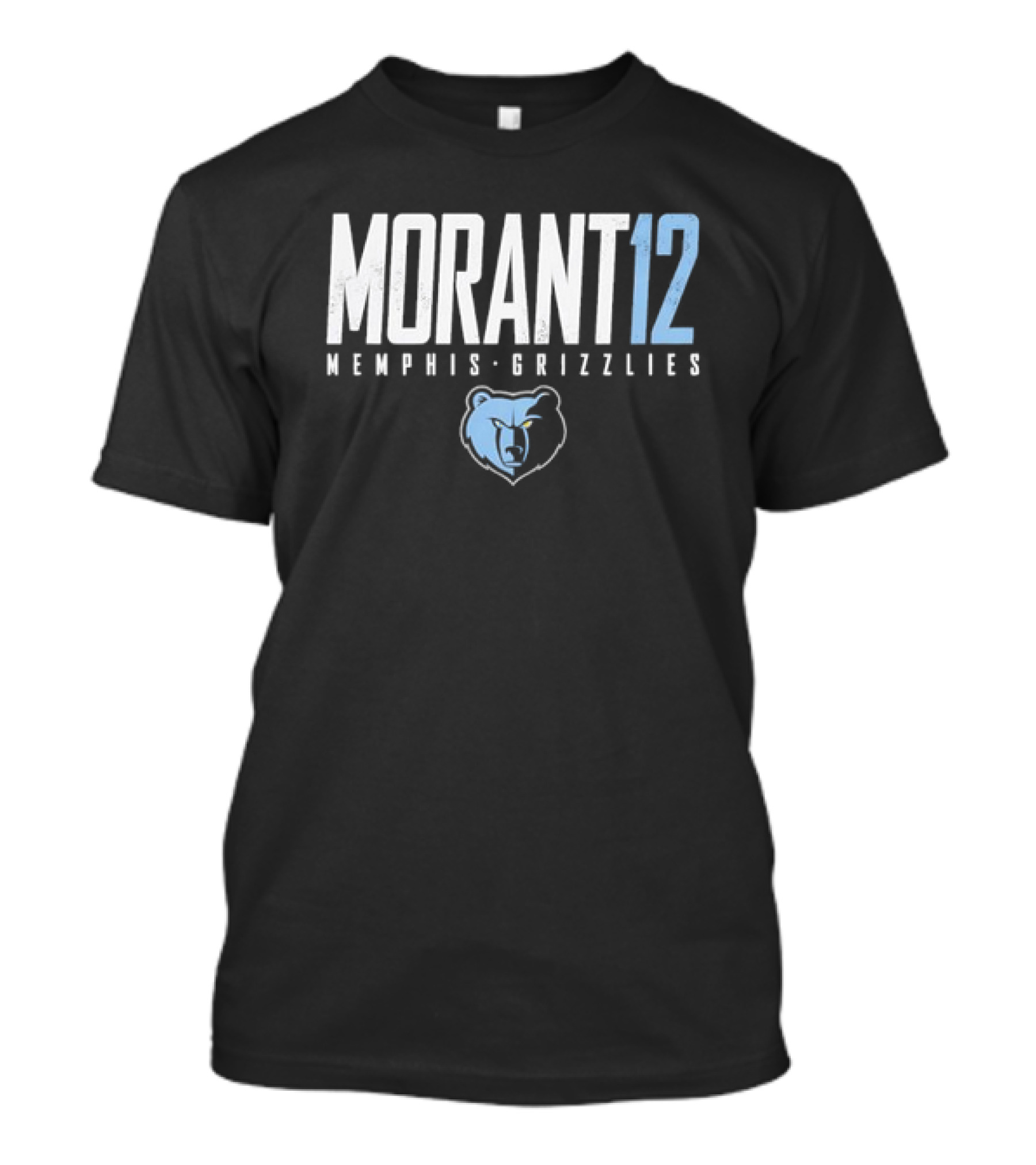 Morant 12 Memphis Grizzlies Bear T-Shirt