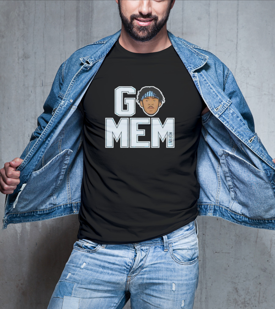 Ja Morant GO MEM Basketball Morant Headband Fan T-Shirt