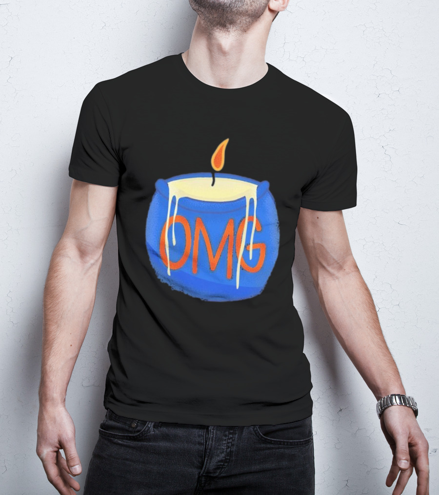 New York Mets OMG Rally Candle Baseball Fan T-Shirt