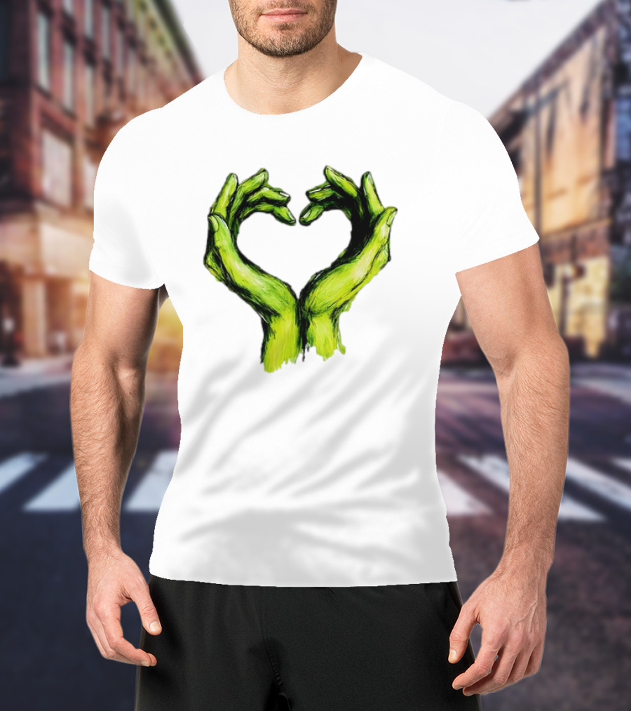 Green Hands Heart Love T-Shirt