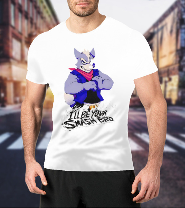 I'll Be Your Smash Bro Wolf Furry T-Shirt