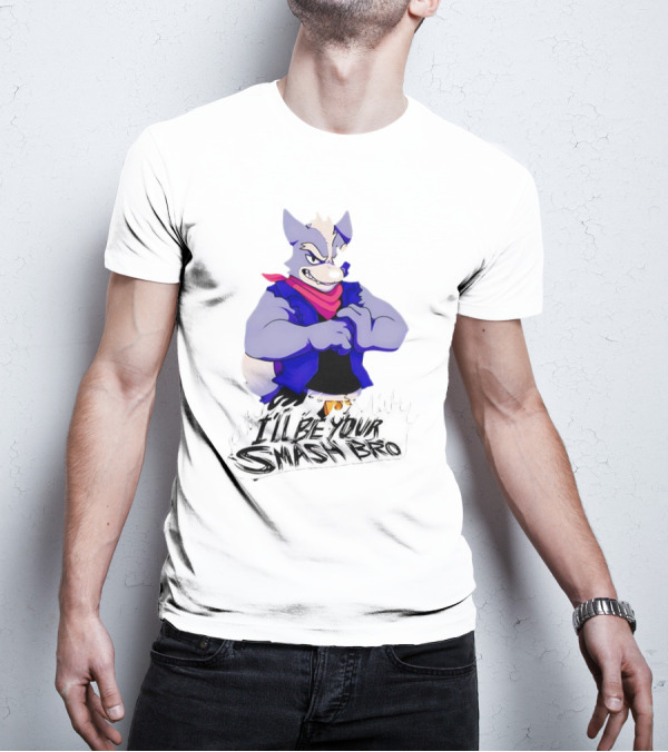 I'll Be Your Smash Bro Wolf Furry T-Shirt