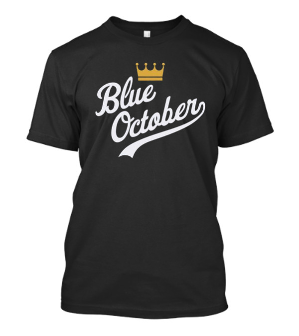 Blue October Kansas City Baseball Crown T-Shirt