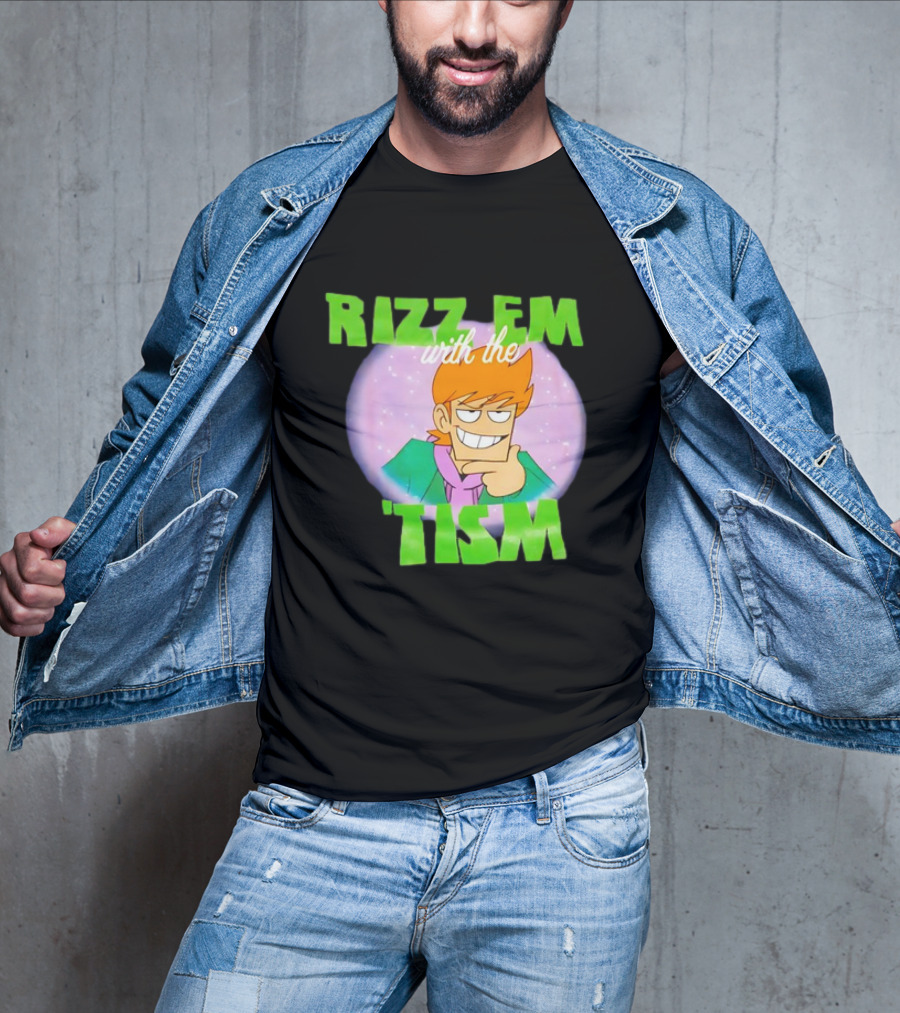 Eddsworld Rizz Em With The Tism T-Shirt