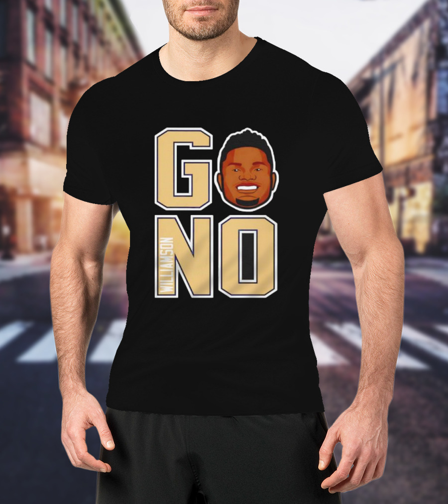 Zion Williamson GO NO Face Basketball T-Shirt