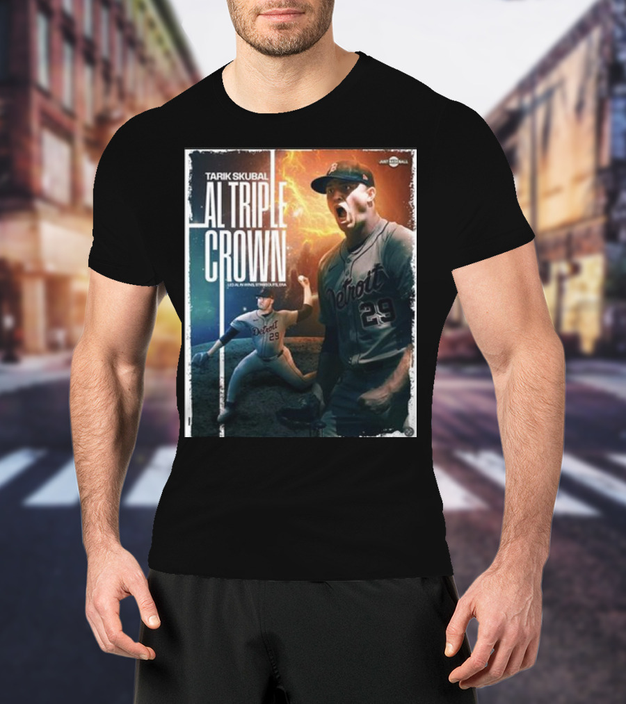TARIK SKUBAL DETROIT 29 AL TRIPLE CROWN T-Shirt