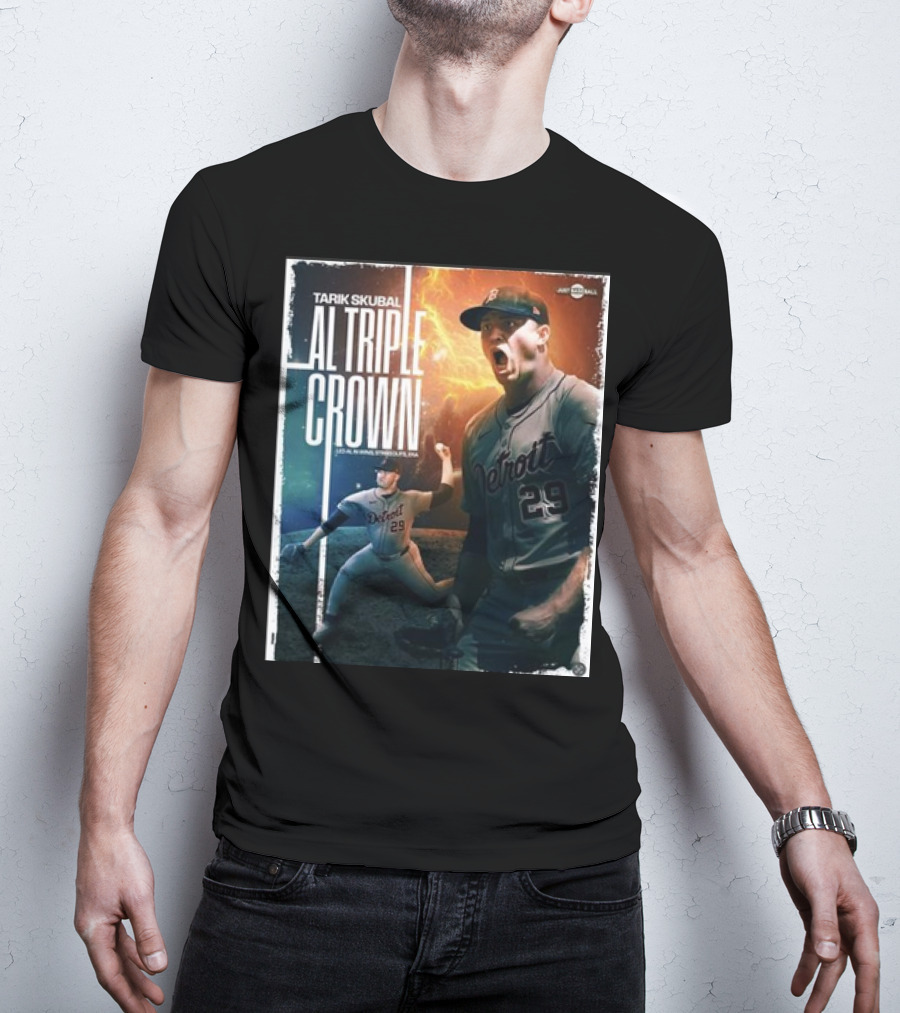 TARIK SKUBAL DETROIT 29 AL TRIPLE CROWN T-Shirt