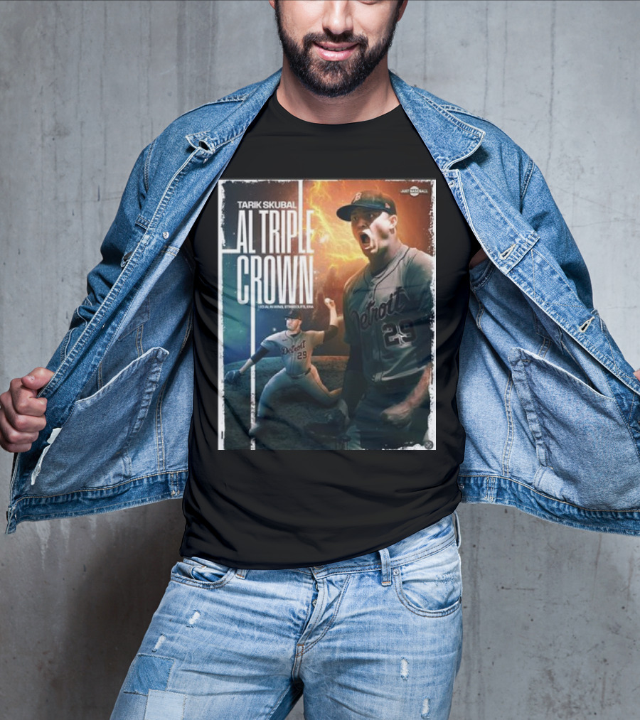 TARIK SKUBAL DETROIT 29 AL TRIPLE CROWN T-Shirt