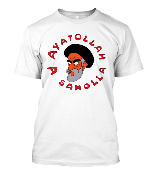 Ayatollah Asaholla Simpsons Iconic Cartoon Character T-Shirt