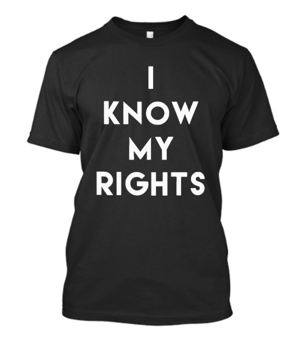 Colin Kaepernick And Nessa Diab I Know My Rights T-Shirt