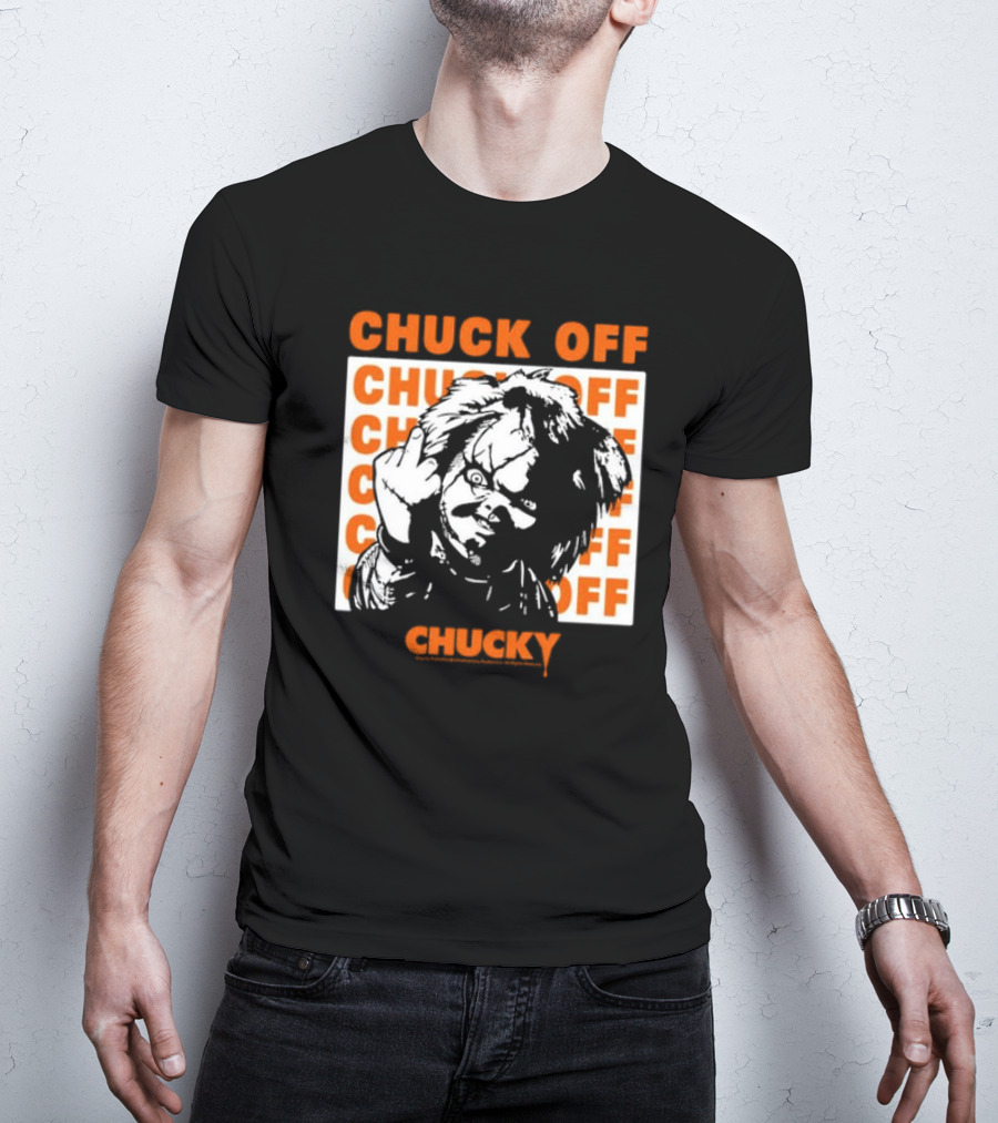Chuck Off Chucky Horror Icon Society T-Shirt