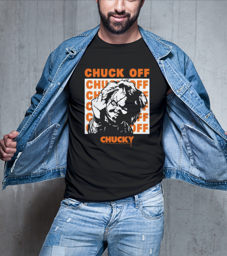 Chuck Off Chucky Horror Icon Society T-Shirt