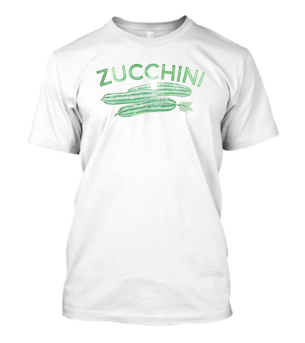 Pearl Charles Zucchini Trio Veggie Print T-Shirt