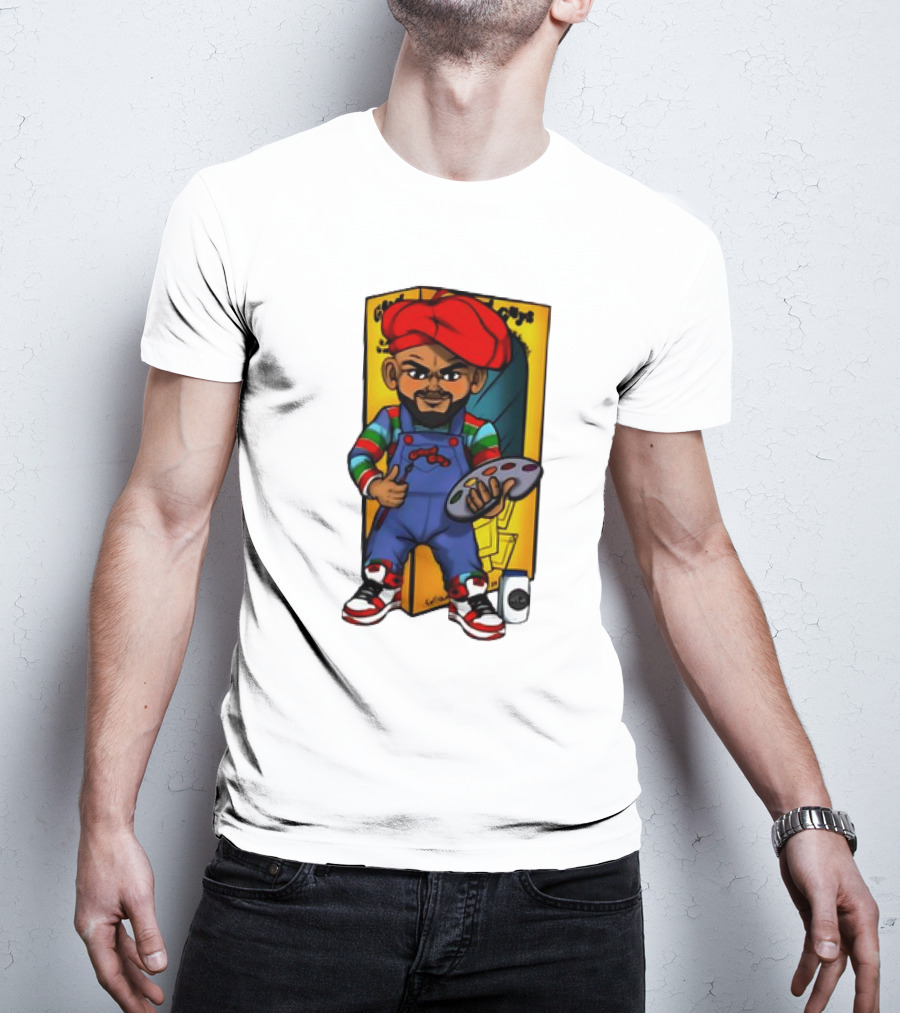 The Real McCoy JDX Cartoon Artist With Palette And Brush T-Shirt