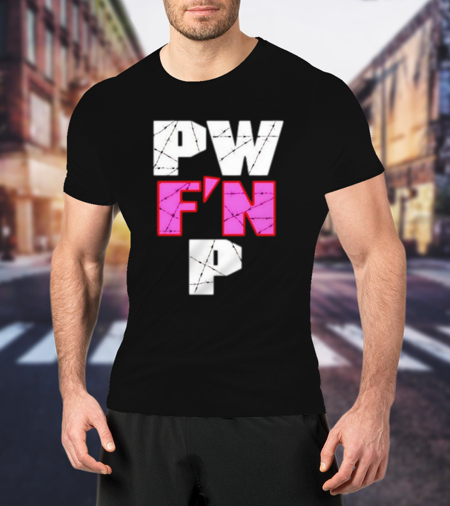 Chris Havius PW F’N P Retro Barbed Wire T-Shirt